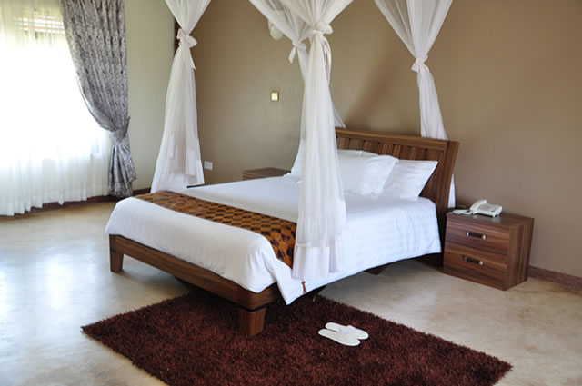 Double Room at Mpogo Safari Lodge